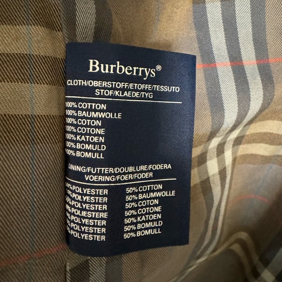 Vintage Trench Coat - Burberry - 40 Regular - removable wool liner - Picture 11 of 12